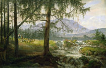 Northern Landscape, 1822 von Johan Christian Dahl