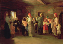 Inspection of a Childrens Home von Vasili Efimovich Kallistov