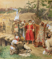 The Conquest of the New Regions in Russia by Klavdiy Vasilievich Lebedev