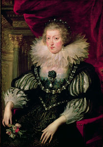 Portrait of Anne of Austria Infanta of Spain von Peter Paul Rubens