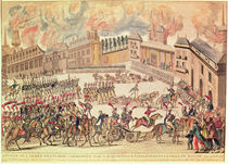 Entry of the French Army Commanded by Emperor Napoleon into Moscow von French School