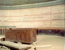 Interior of the tomb of Tuthmosis III New Kingdom von Egyptian 18th Dynasty