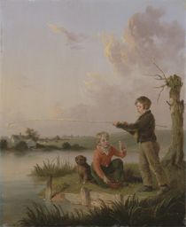The Young Anglers von Edmund Bristow