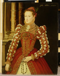 Portrait of a Woman, 1567 von English School