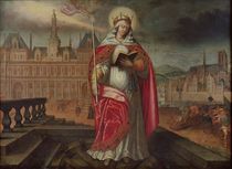 St. Genevieve by French School