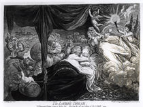 The Lover's Dream, 1795 von James Gillray
