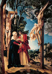 The Crucifixion, 1503 by Lucas, the Elder Cranach