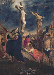 Christ on the Cross, 1835 by Ferdinand Victor Eugene Delacroix