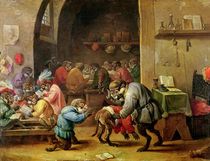 The Monkeys at School von David the Younger Teniers