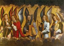 Angels Playing Musical Instruments by Hans Memling