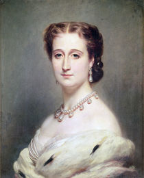 Portrait of the Empress Eugenie by Franz Xaver Winterhalter