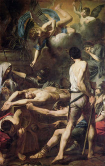 Martyrdom of St. Processus and St. Martinian by Valentin de Boulogne