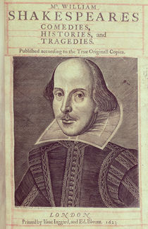Titlepage of 'Mr. William Shakespeares Comedies von English School