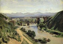 Narni, The Bridge of Augustus over the Nera by Jean Baptiste Camille Corot