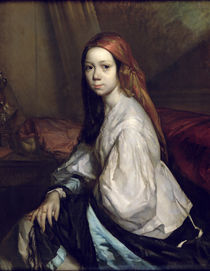 Portrait of Pauline Ono von Jean-Francois Millet