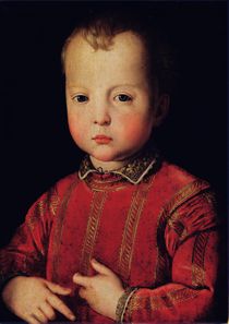 Portrait of Don Garcia von Agnolo Bronzino