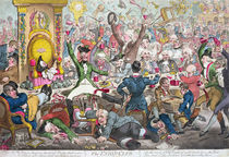 The Union Club, 1801 von James Gillray