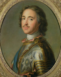 Portrait of Peter the Great von French School