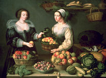 The Fruit and Vegetable Seller von Louise Moillon