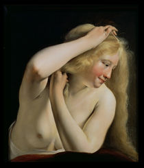 Young Woman Combing Her Hair by Salomon de Bray