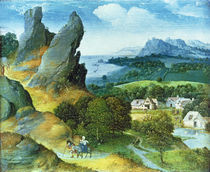 Landscape with the Flight into Egypt by Joachim Patinir
