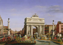 Entry of Napoleon I into Venice von Giuseppe Borsato