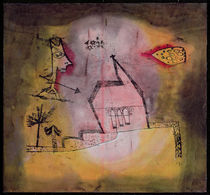 Chapel quaking, 1924 by Paul Klee