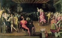 Ball at the Court of Valois von French School