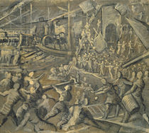 The Conquest of Constantinople by the Venetians in the year 1204 by Domenico Robusti Tintoretto