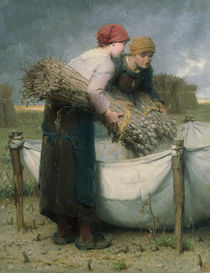 Women in the Field, 1882 by Desire Francois Laugee