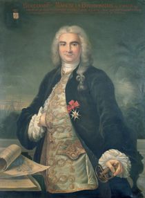 Bertrand-Francois Mahe de la Bourdonnais by French School
