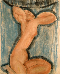 Caryatid, 1911 by Amedeo Modigliani