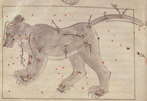 The Great Bear, from the Book of the Stars after El Hussein by Persian School