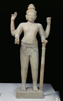 Standing Vishnu by Cambodian