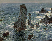 The Rocks at Belle-Ile, 1886 by Claude Monet