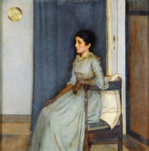 Mademoiselle Monnom, 1887 by Fernand Khnopff