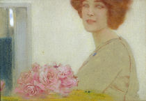 Roses, 1912 by Fernand Khnopff