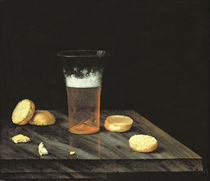 Still life with Beer Glass by Johann Georg Hinz
