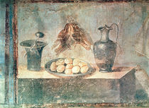 Still life with eggs and thrushes von Roman
