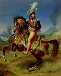 Equestrian Portrait of Joachim Murat 1812 von Baron Antoine Jean Gros