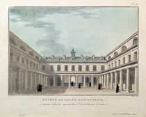 Entrance to the Lycee Condorcet by Durand
