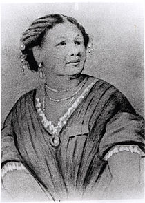 Portrait of Mary Seacole by English School