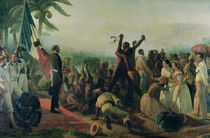 Proclamation of the Abolition of Slavery in the French Colonies von Francois Auguste Biard
