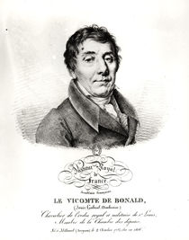 Louis, Vicomte de Blonald 1820 von French School