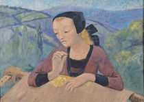 The Embroideress by Paul Serusier