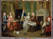 Portrait of a Family, 1730s by William Hogarth