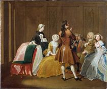 The Harlowe Family, from Samuel Richardson's 'Clarissa' von Joseph Highmore