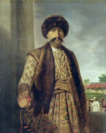Shuja-ud-Dawlah , Nawab of Oudh by Tilly Kettle