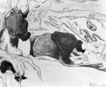 Breton Washerwomen, 1889 by Paul Gauguin