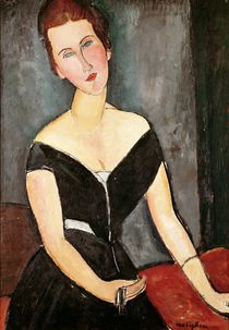 Madame G. van Muyden, 1917 von Amedeo Modigliani